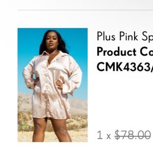 Pink sequin shirt